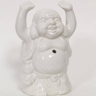 Vintage Buddha Incense Burner Holder Figurine, Spiritual Boho Bohemian 