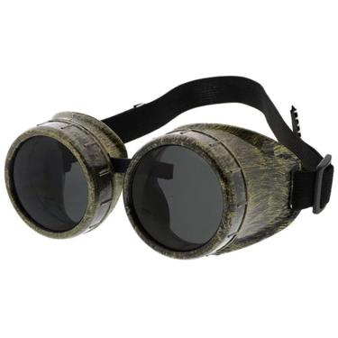 Burning Man Goggles, black goggles, steampunk goggles, dessert sunglasses, aviator goggles, unisex festival deco novelty goggles 
