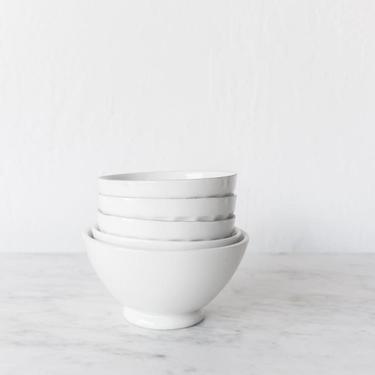 Set of 5 French Cafe Bowls