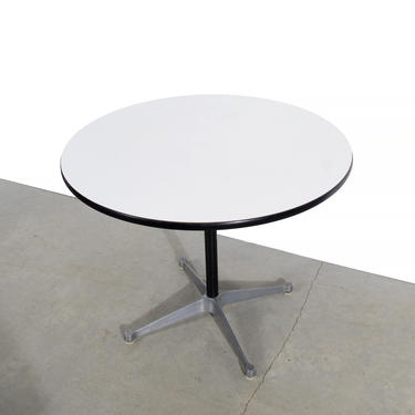 Aluminum Group Table Eames  Herman Miller Mid Century Modern 