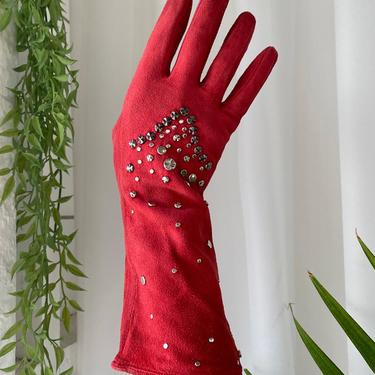80s Studded Versace Leather Gloves