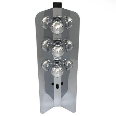 Chrome Reflector Table Lamp