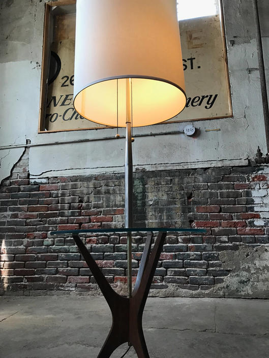 Mid Century Modern Floor Lamp, Mid Century Modern End Table Lamps