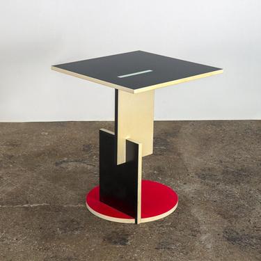 De Stijl Side Table by Gerrit Rietveld 