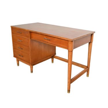 Walnut Desk Drexel Biscayne Mid Century Modern 
