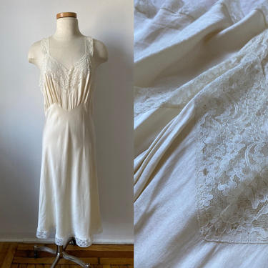 1930s Silk Slip Dress 