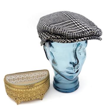 Blue Glass Mannequin Head | Hat Stand | Halloween Oddity Display Décor | 