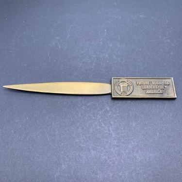 1970s Future Business Leaders of America Letter Opener 