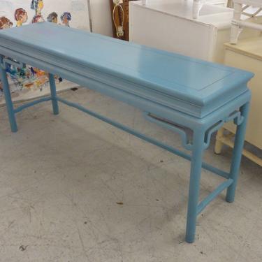 Caribbean Blue Asian Inspired Console