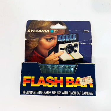 True Vintage Polaroid Flash Bar Sylvania Flashbar SX-70 Land Camera Film Accessory Accessories Instant Photography Photographer 