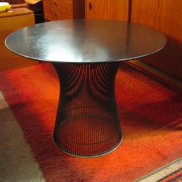 Warren Platner Vintage Wood Bronze Occasional/Coffee Base Table