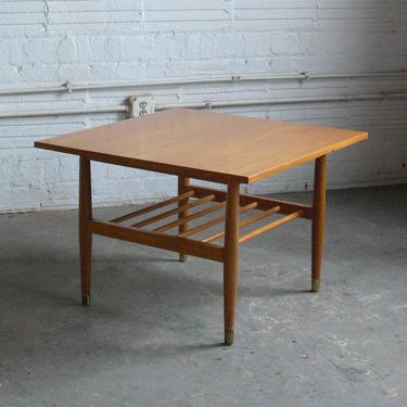 Drexel Coffee Table // Side Table Attributed to Milo Baughman 