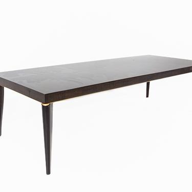 Jean de Merry Mid Century Black Lacquer Dining Table - mcm 