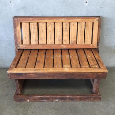 Vintage Rustic Bench