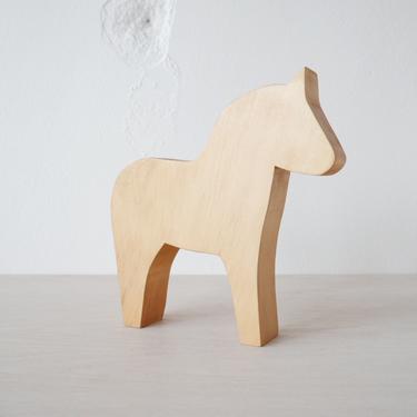 Wooden Dala Horse