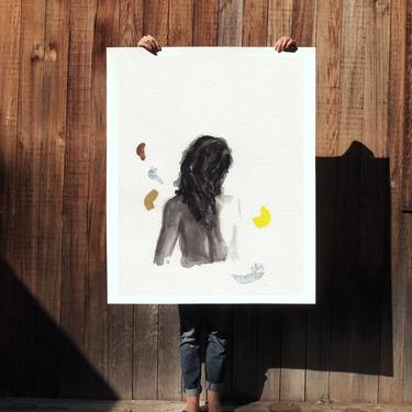 Complete . extra large wall art . giclee print 
