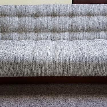 Item #MA12 Vintage Custom Made Sofa / Futon Style Bed c.1940s