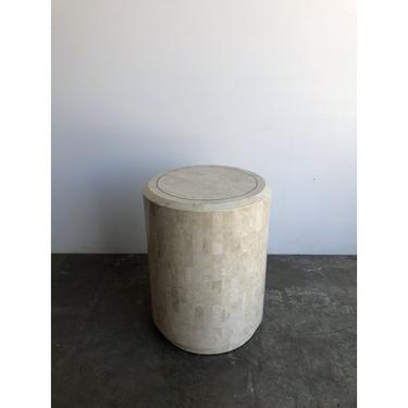 Tessellated Stone Pedestal by Maitland-Smith 