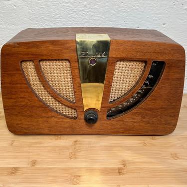 1946 Zenith Eames Design AM Radio, Elec Restored 6D030 