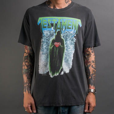 Vintage 1990 Testament Souls of Black T-Shirt 