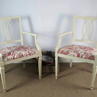 French style chairs/ pair of chairs by Unique