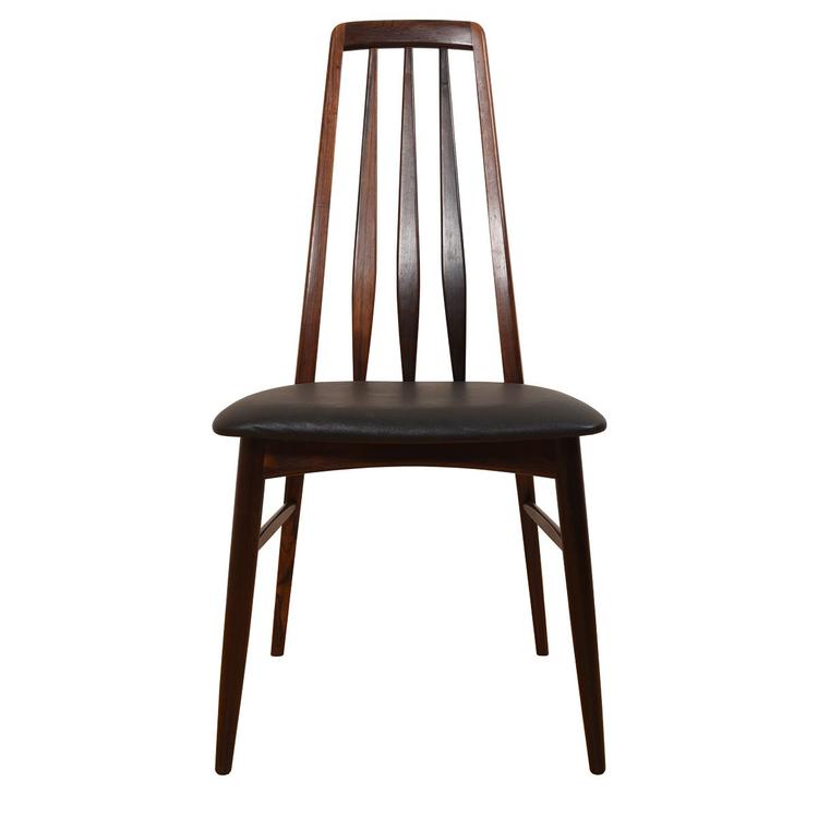 Danish Modern Rosewood Set of 8 Dining Chairs