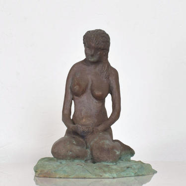 Francisco Zuniga Style, Mexican Sculptor Nude Female Cast Bronze 