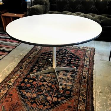 Mid-Century Modern Eames for Herman Miller Round Dining Table
