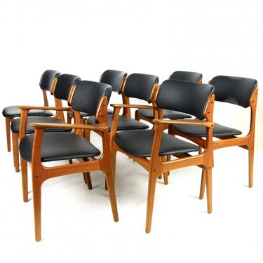 Set of 8 Eric Buch Chairs
