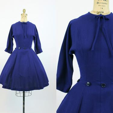 1950s wool NEW LOOK dress small | new fall | Crush Vintage | San ...