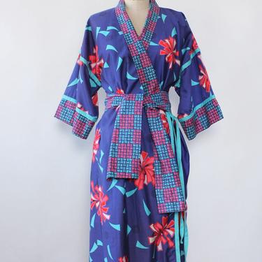 Jeanne Marc Geo-Floral Robe XS-M