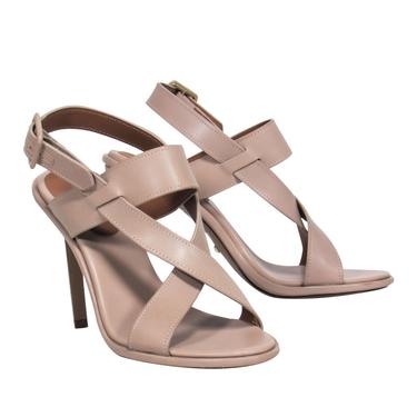 Reiss - Nude Leather Strappy Pumps Sz 8.5