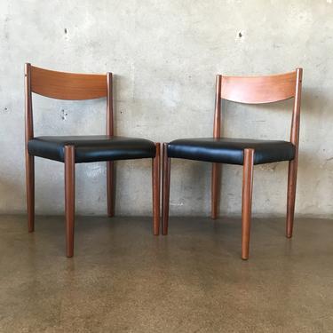 Pair of Danish Modern Dining Chairs for Frem Rojle