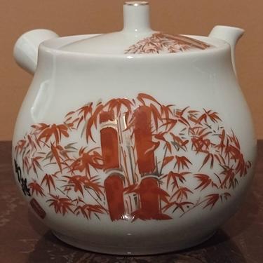 Japanese Yokode No Kyusu Painted Porcelain Side Handle Teapot 6
