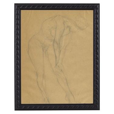Vintage French Figure Study - Rope Frame #5