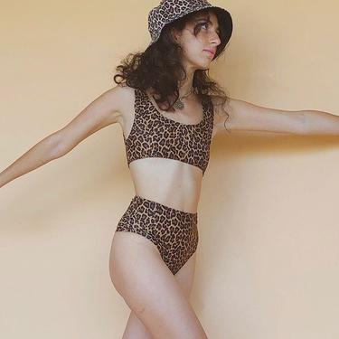 Leopard Two Piece Swimsuit 