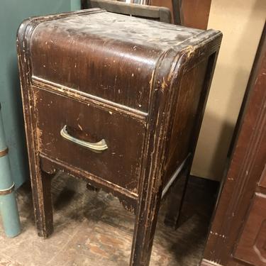 Small waterfall nightstand 15” W 12” D 26” H