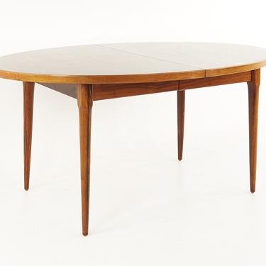 Mid Century Danish Rosewood Expanding Dining Table - mcm 