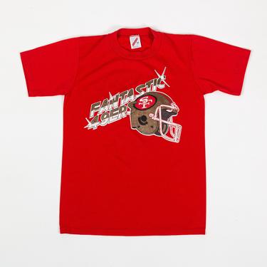 90s Fantastic 49ers NFL T Shirt - Men's XS, Women's Small | Vintage San Francisco Red Football Tee 