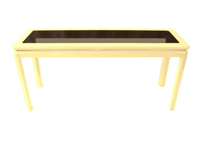 Mid Century Modern Lacquered Console Table Lane Furniture 