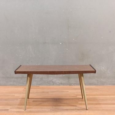 Compact Mid Century Splayed-Leg Coffee Table