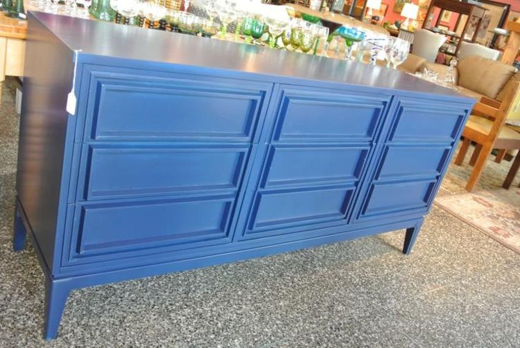 Cobalt blue dresser. $625