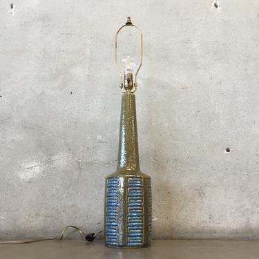Ceramic Table Lamp by Per Linnemann-Schmidt for Palshus, 1960s