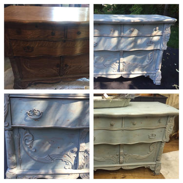 Antique Oak Dresser/Server - Painted, LOCAL Pick Up Only - Alexandria, Virginia 