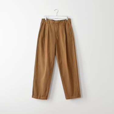 vintage GAP chino pants, high waisted cotton trousers, size L / XL 
