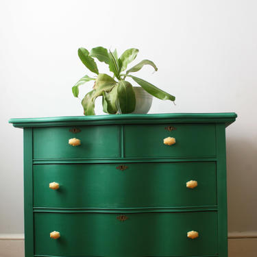Green Serpentine Dresser