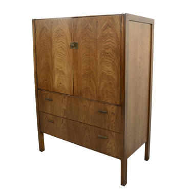 Walnut Dresser Gentlemans Chest Milo Baughman Founders Furniture Mid Century Modern 