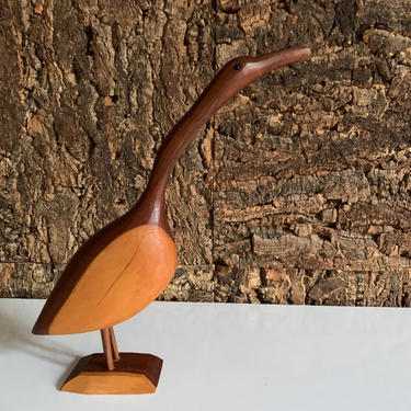 HA-19267 Carved Wooden Bird
