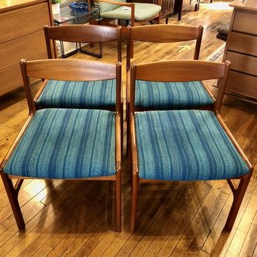 Vintage Teak Dining Chairs by A.H. McIntosh &#038; Co. Scotland