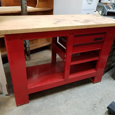 Waterloo 54 in Two Drawer Work Bench